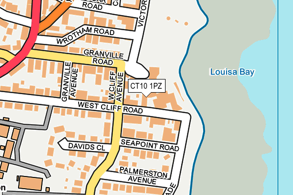 CT10 1PZ map - OS OpenMap – Local (Ordnance Survey) CT10 1PZ map - OS OpenMap – Local (Ordnance Survey)