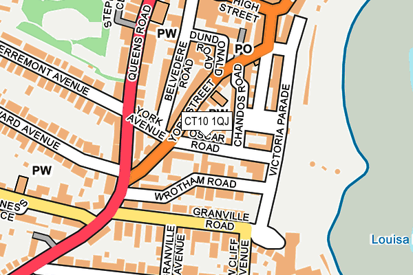 CT10 1QJ map - OS OpenMap – Local (Ordnance Survey) CT10 1QJ map - OS OpenMap – Local (Ordnance Survey)