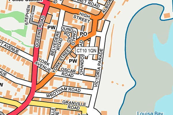 CT10 1QN map - OS OpenMap – Local (Ordnance Survey)