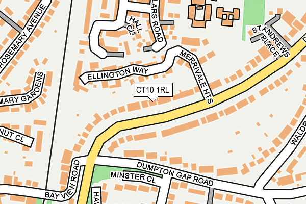 CT10 1RL map - OS OpenMap – Local (Ordnance Survey) CT10 1RL map - OS OpenMap – Local (Ordnance Survey)