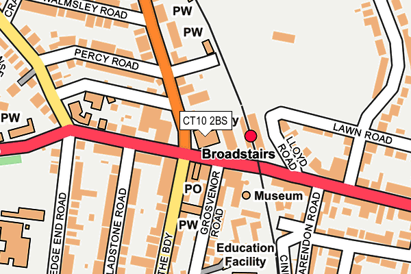 CT10 2BS map - OS OpenMap – Local (Ordnance Survey) CT10 2BS map - OS OpenMap – Local (Ordnance Survey)
