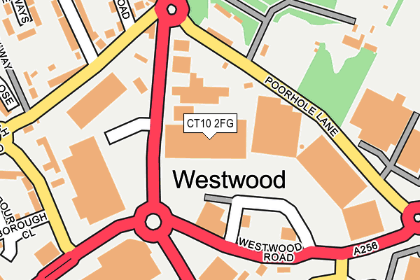 CT10 2FG map - OS OpenMap – Local (Ordnance Survey) CT10 2FG map - OS OpenMap – Local (Ordnance Survey)