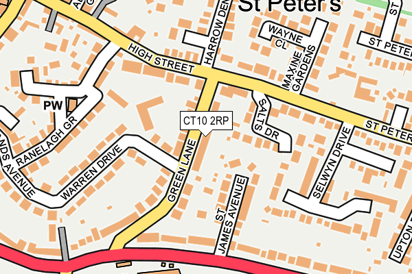 CT10 2RP map - OS OpenMap – Local (Ordnance Survey) CT10 2RP map - OS OpenMap – Local (Ordnance Survey)
