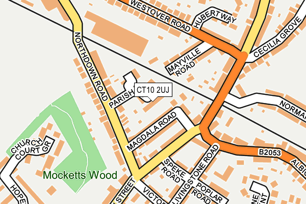 CT10 2UJ map - OS OpenMap – Local (Ordnance Survey) CT10 2UJ map - OS OpenMap – Local (Ordnance Survey)