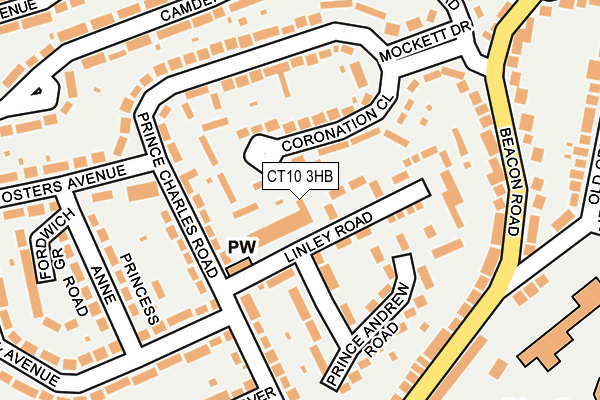 CT10 3HB map - OS OpenMap – Local (Ordnance Survey) CT10 3HB map - OS OpenMap – Local (Ordnance Survey)