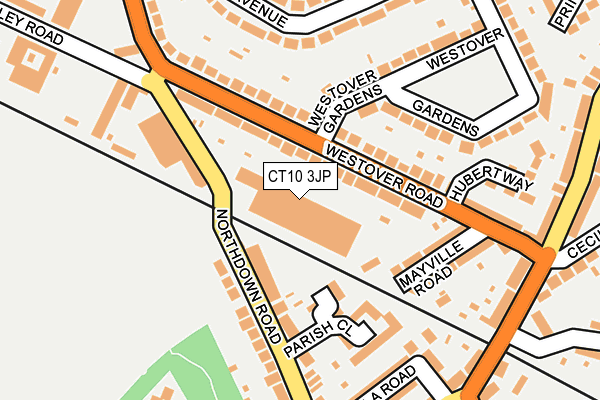 CT10 3JP map - OS OpenMap – Local (Ordnance Survey) CT10 3JP map - OS OpenMap – Local (Ordnance Survey)