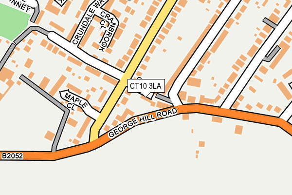 CT10 3LA map - OS OpenMap – Local (Ordnance Survey) CT10 3LA map - OS OpenMap – Local (Ordnance Survey)