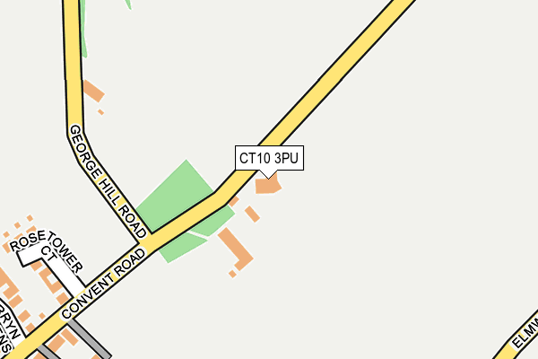 CT10 3PU map - OS OpenMap – Local (Ordnance Survey) CT10 3PU map - OS OpenMap – Local (Ordnance Survey)