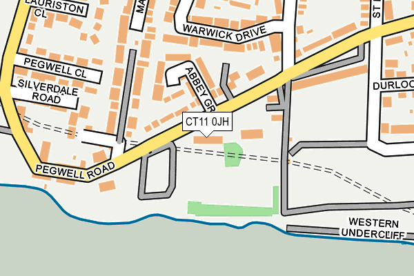 CT11 0JH map - OS OpenMap – Local (Ordnance Survey) CT11 0JH map - OS OpenMap – Local (Ordnance Survey)