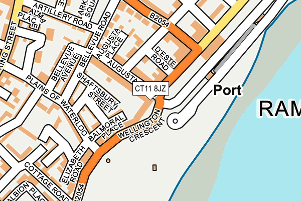 CT11 8JZ map - OS OpenMap – Local (Ordnance Survey) CT11 8JZ map - OS OpenMap – Local (Ordnance Survey)
