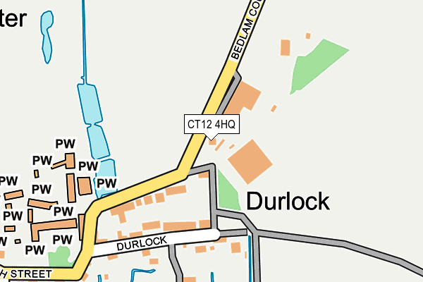 CT12 4HQ map - OS OpenMap – Local (Ordnance Survey) CT12 4HQ map - OS OpenMap – Local (Ordnance Survey)