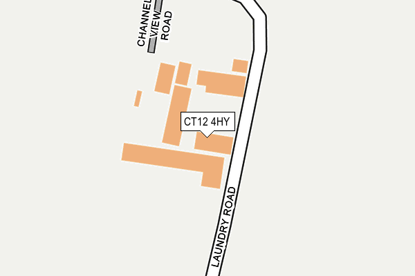 CT12 4HY map - OS OpenMap – Local (Ordnance Survey) CT12 4HY map - OS OpenMap – Local (Ordnance Survey)
