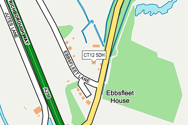 CT12 5DH map - OS OpenMap – Local (Ordnance Survey) CT12 5DH map - OS OpenMap – Local (Ordnance Survey)