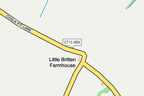 CT13 0EN map - OS OpenMap – Local (Ordnance Survey) CT13 0EN map - OS OpenMap – Local (Ordnance Survey)
