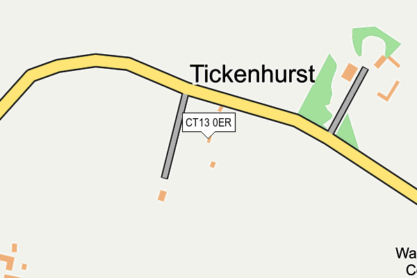 CT13 0ER map - OS OpenMap – Local (Ordnance Survey) CT13 0ER map - OS OpenMap – Local (Ordnance Survey)