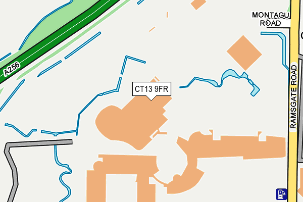 CT13 9FR map - OS OpenMap – Local (Ordnance Survey) CT13 9FR map - OS OpenMap – Local (Ordnance Survey)