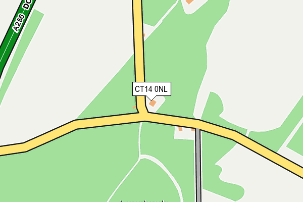 CT14 0NL map - OS OpenMap – Local (Ordnance Survey) CT14 0NL map - OS OpenMap – Local (Ordnance Survey)
