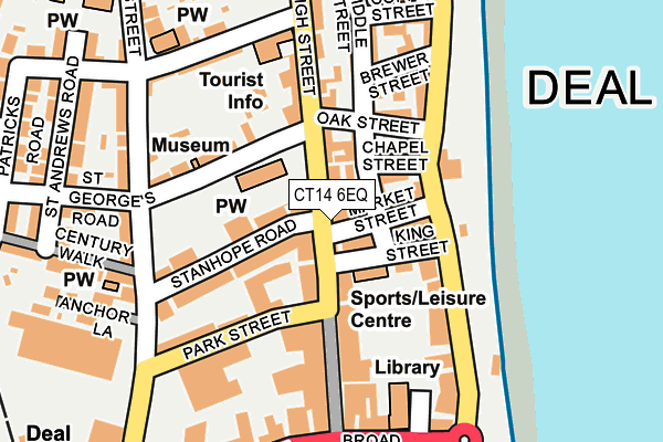 CT14 6EQ map - OS OpenMap – Local (Ordnance Survey) CT14 6EQ map - OS OpenMap – Local (Ordnance Survey)