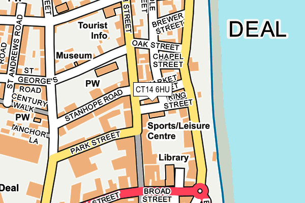 CT14 6HU map - OS OpenMap – Local (Ordnance Survey) CT14 6HU map - OS OpenMap – Local (Ordnance Survey)