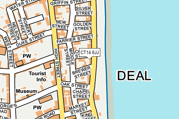 CT14 6JJ map - OS OpenMap – Local (Ordnance Survey) CT14 6JJ map - OS OpenMap – Local (Ordnance Survey)