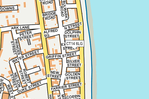 CT14 6LG map - OS OpenMap – Local (Ordnance Survey) CT14 6LG map - OS OpenMap – Local (Ordnance Survey)