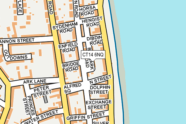 CT14 6NQ map - OS OpenMap – Local (Ordnance Survey) CT14 6NQ map - OS OpenMap – Local (Ordnance Survey)