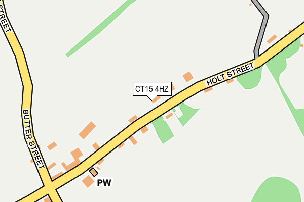 CT15 4HZ map - OS OpenMap – Local (Ordnance Survey) CT15 4HZ map - OS OpenMap – Local (Ordnance Survey)