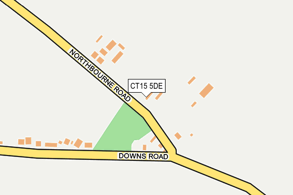CT15 5DE map - OS OpenMap – Local (Ordnance Survey) CT15 5DE map - OS OpenMap – Local (Ordnance Survey)