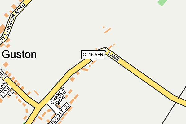 CT15 5ER map - OS OpenMap – Local (Ordnance Survey) CT15 5ER map - OS OpenMap – Local (Ordnance Survey)
