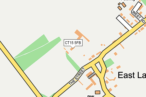 CT15 5FB map - OS OpenMap – Local (Ordnance Survey) CT15 5FB map - OS OpenMap – Local (Ordnance Survey)