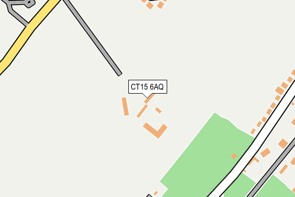 CT15 6AQ map - OS OpenMap – Local (Ordnance Survey) CT15 6AQ map - OS OpenMap – Local (Ordnance Survey)