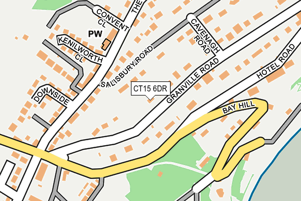 CT15 6DR map - OS OpenMap – Local (Ordnance Survey) CT15 6DR map - OS OpenMap – Local (Ordnance Survey)