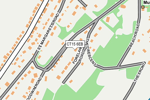 CT15 6EB map - OS OpenMap – Local (Ordnance Survey) CT15 6EB map - OS OpenMap – Local (Ordnance Survey)