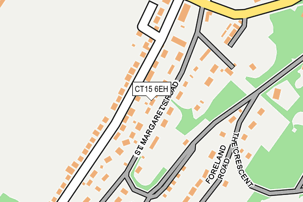 CT15 6EH map - OS OpenMap – Local (Ordnance Survey) CT15 6EH map - OS OpenMap – Local (Ordnance Survey)
