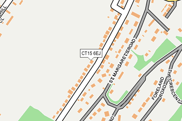 CT15 6EJ map - OS OpenMap – Local (Ordnance Survey) CT15 6EJ map - OS OpenMap – Local (Ordnance Survey)
