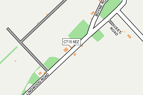 CT15 6EZ map - OS OpenMap – Local (Ordnance Survey) CT15 6EZ map - OS OpenMap – Local (Ordnance Survey)