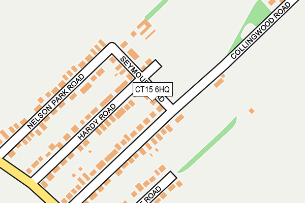 CT15 6HQ map - OS OpenMap – Local (Ordnance Survey) CT15 6HQ map - OS OpenMap – Local (Ordnance Survey)