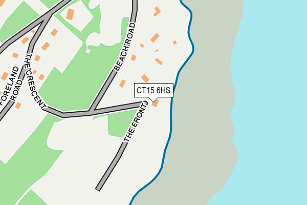 CT15 6HS map - OS OpenMap – Local (Ordnance Survey) CT15 6HS map - OS OpenMap – Local (Ordnance Survey)