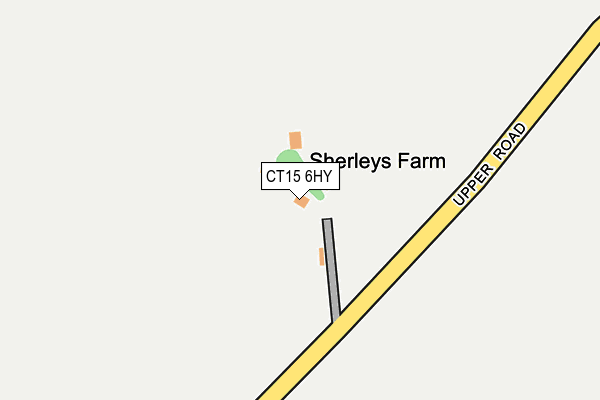 CT15 6HY map - OS OpenMap – Local (Ordnance Survey) CT15 6HY map - OS OpenMap – Local (Ordnance Survey)