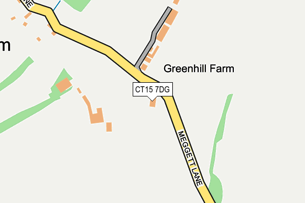 CT15 7DG map - OS OpenMap – Local (Ordnance Survey) CT15 7DG map - OS OpenMap – Local (Ordnance Survey)