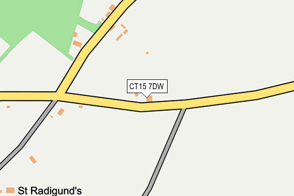 CT15 7DW map - OS OpenMap – Local (Ordnance Survey) CT15 7DW map - OS OpenMap – Local (Ordnance Survey)