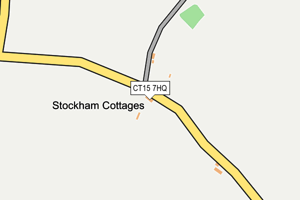 CT15 7HQ map - OS OpenMap – Local (Ordnance Survey) CT15 7HQ map - OS OpenMap – Local (Ordnance Survey)