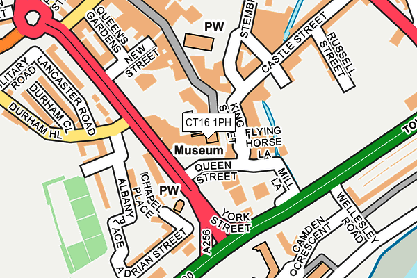CT16 1PH map - OS OpenMap – Local (Ordnance Survey) CT16 1PH map - OS OpenMap – Local (Ordnance Survey)