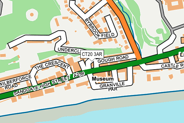 CT20 3AR map - OS OpenMap – Local (Ordnance Survey) CT20 3AR map - OS OpenMap – Local (Ordnance Survey)