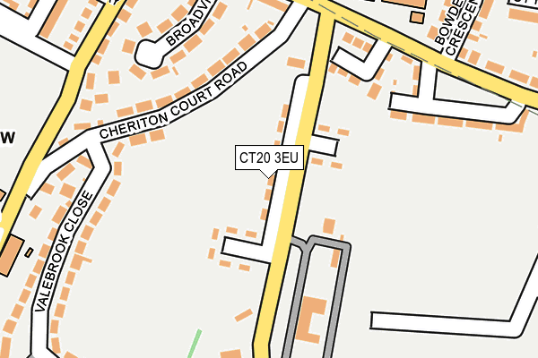 CT20 3EU map - OS OpenMap – Local (Ordnance Survey) CT20 3EU map - OS OpenMap – Local (Ordnance Survey)