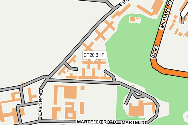 CT20 3HF map - OS OpenMap – Local (Ordnance Survey) CT20 3HF map - OS OpenMap – Local (Ordnance Survey)