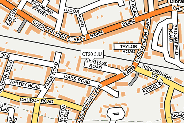 CT20 3JU map - OS OpenMap – Local (Ordnance Survey) CT20 3JU map - OS OpenMap – Local (Ordnance Survey)
