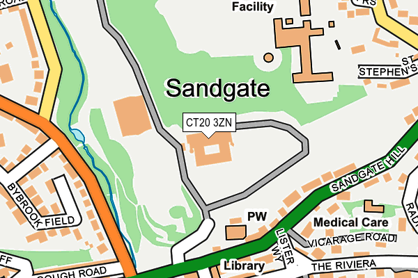 CT20 3ZN map - OS OpenMap – Local (Ordnance Survey) CT20 3ZN map - OS OpenMap – Local (Ordnance Survey)