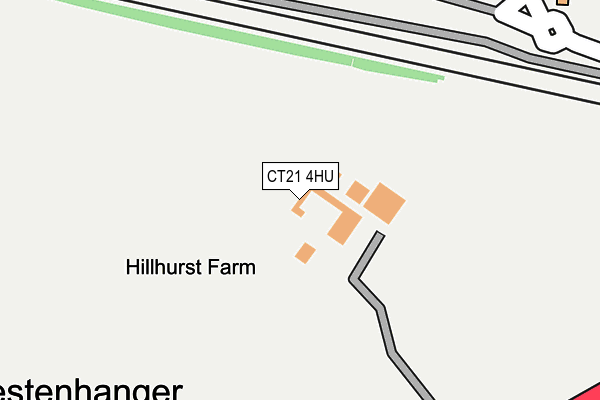 CT21 4HU map - OS OpenMap – Local (Ordnance Survey) CT21 4HU map - OS OpenMap – Local (Ordnance Survey)