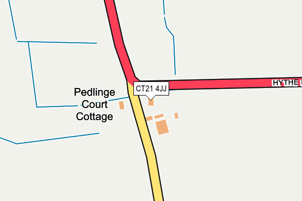 CT21 4JJ map - OS OpenMap – Local (Ordnance Survey) CT21 4JJ map - OS OpenMap – Local (Ordnance Survey)